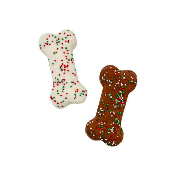 Holiday Mini Bone - Bosco & Roxy's Dog Biscuit