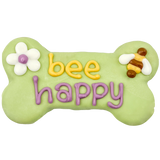 Bee Happy 6" Bone - Bosco & Roxy's Dog Biscuit