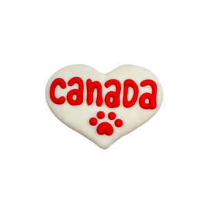 Canada Heart - Bosco & Roxy's Dog Biscuit