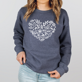 Leaf Heart Sweater (Made to Order)