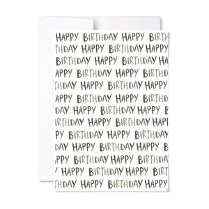 Happy Happy Birthday Card