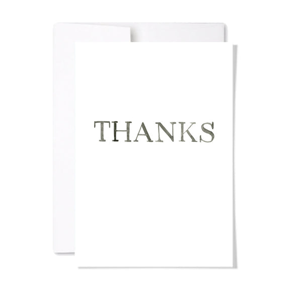 Thanks Card